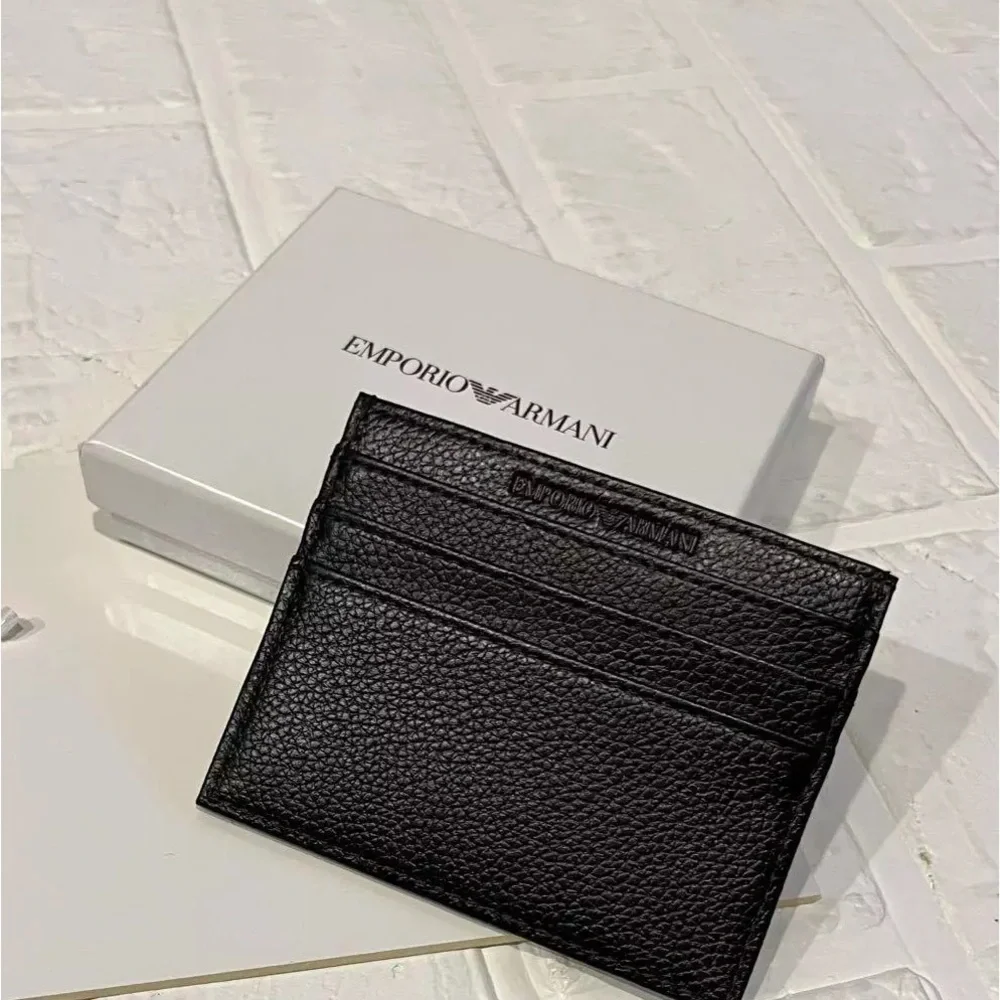 Emporio Armani Leather Cardholder - Picture 4 of 5